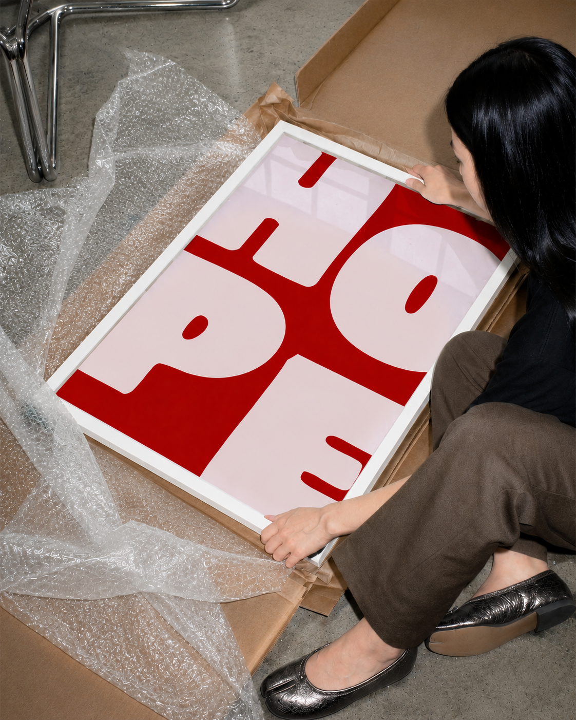 HOPE Wall Frame