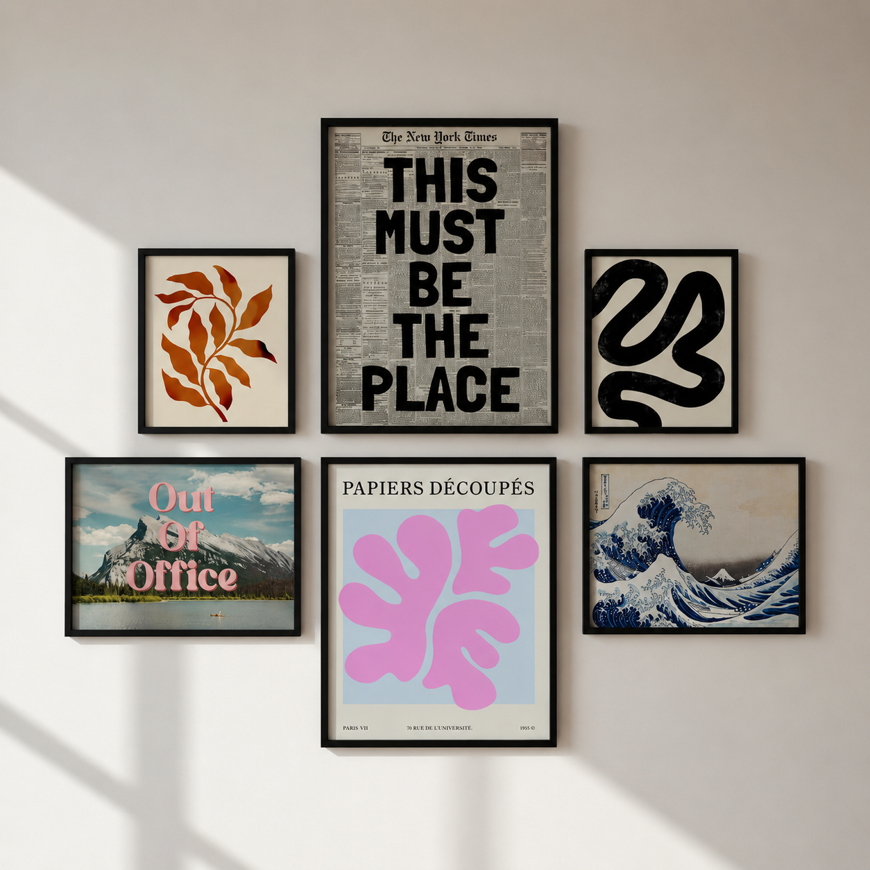 Modern Gallery Wall Frame Set