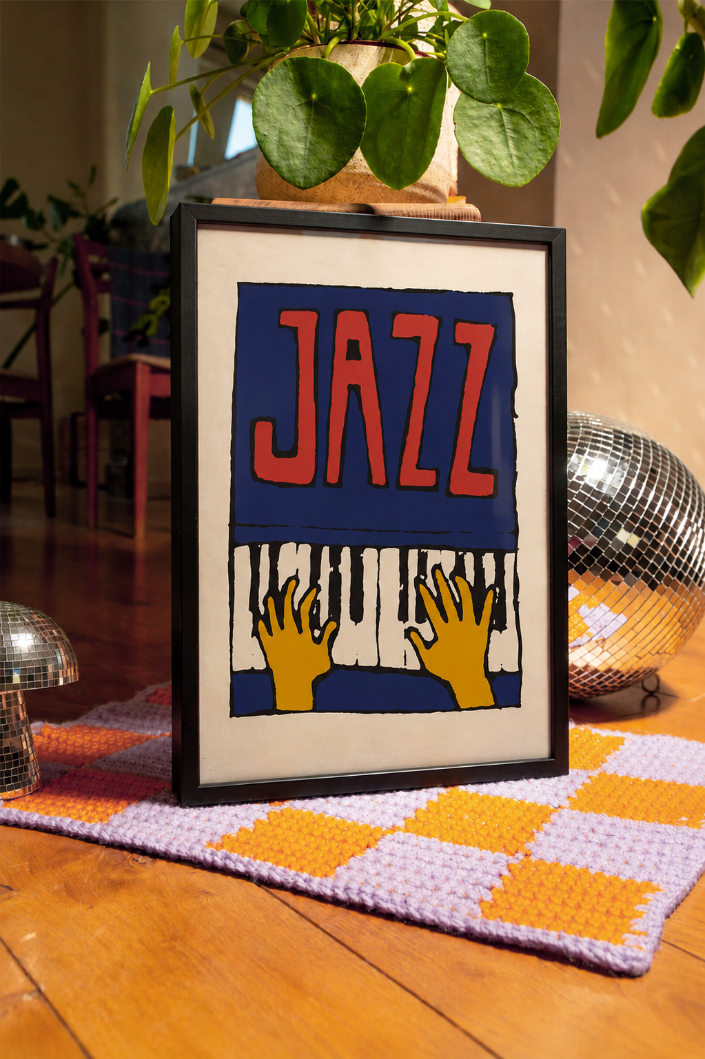 Jazz Piano Art Frame