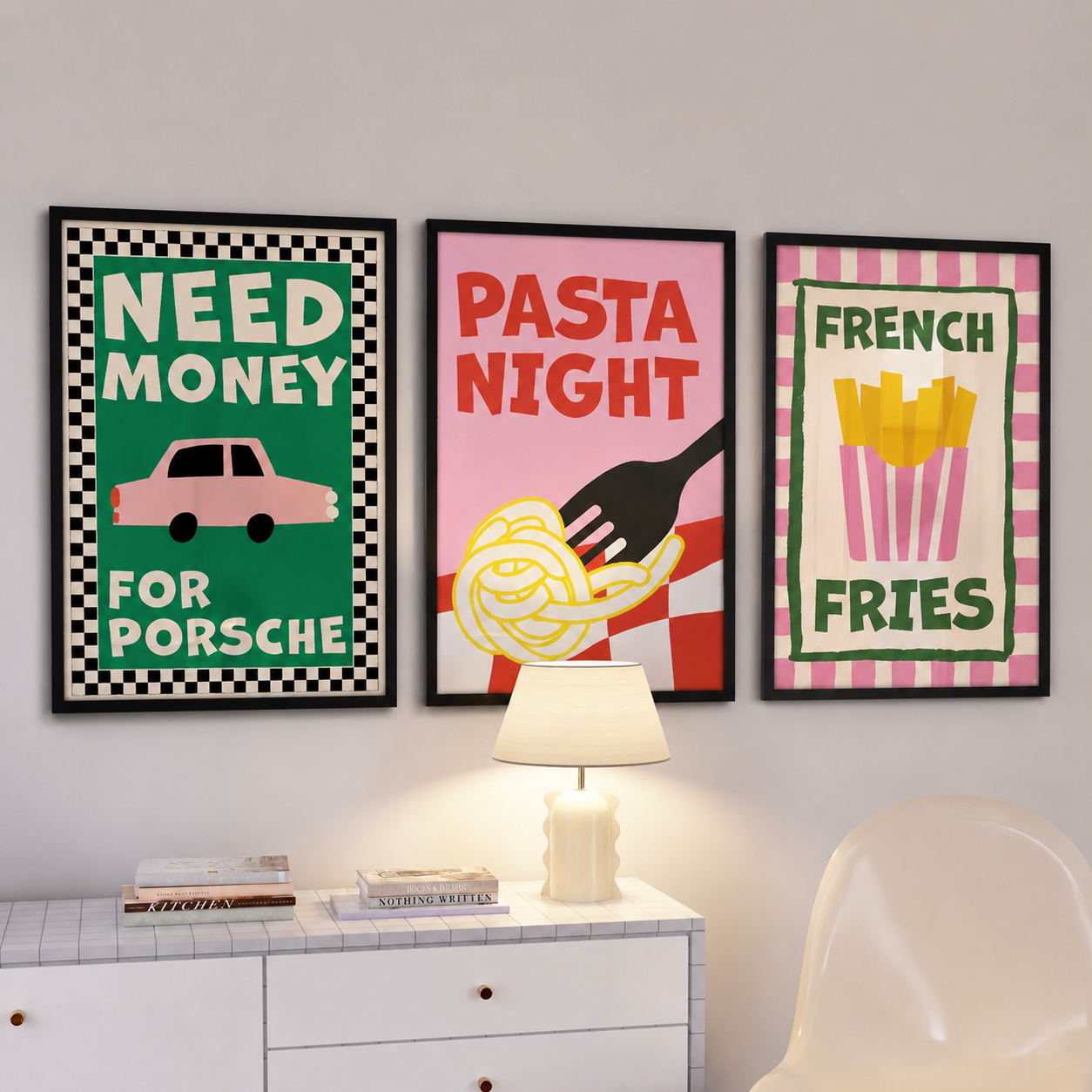 Pop Art Frames Set