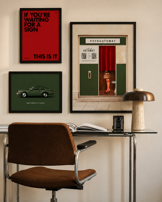 Retro Mood  Art Set of 3