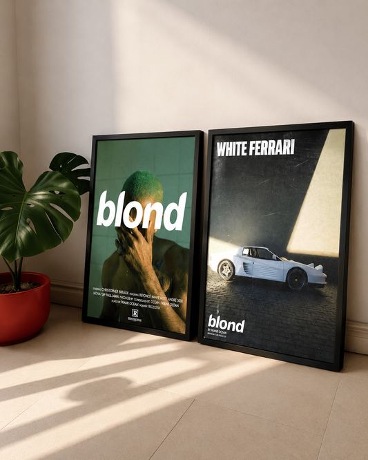 Blond & White Ferrari Frames