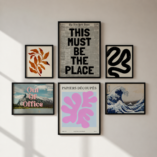 Modern Gallery Wall Frame Set