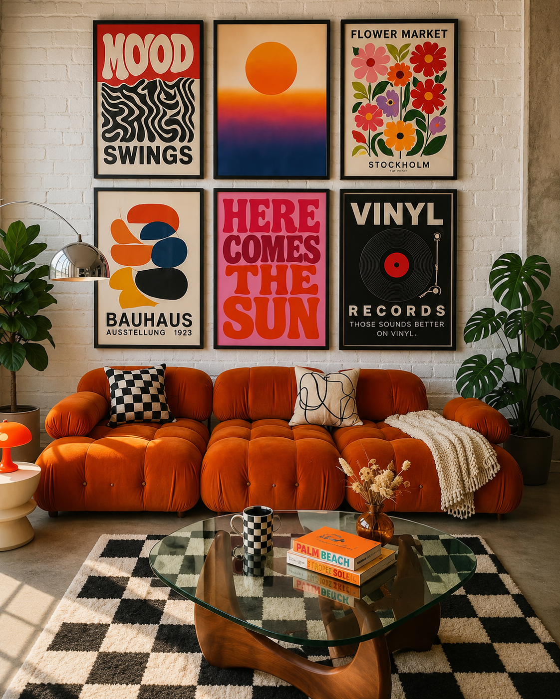 Retro Pop Art Gallery Wall Set