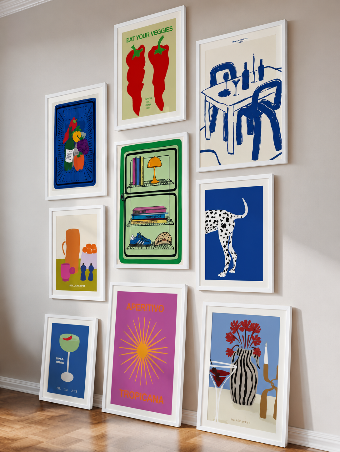 Contemporary Eclectic Art Collection